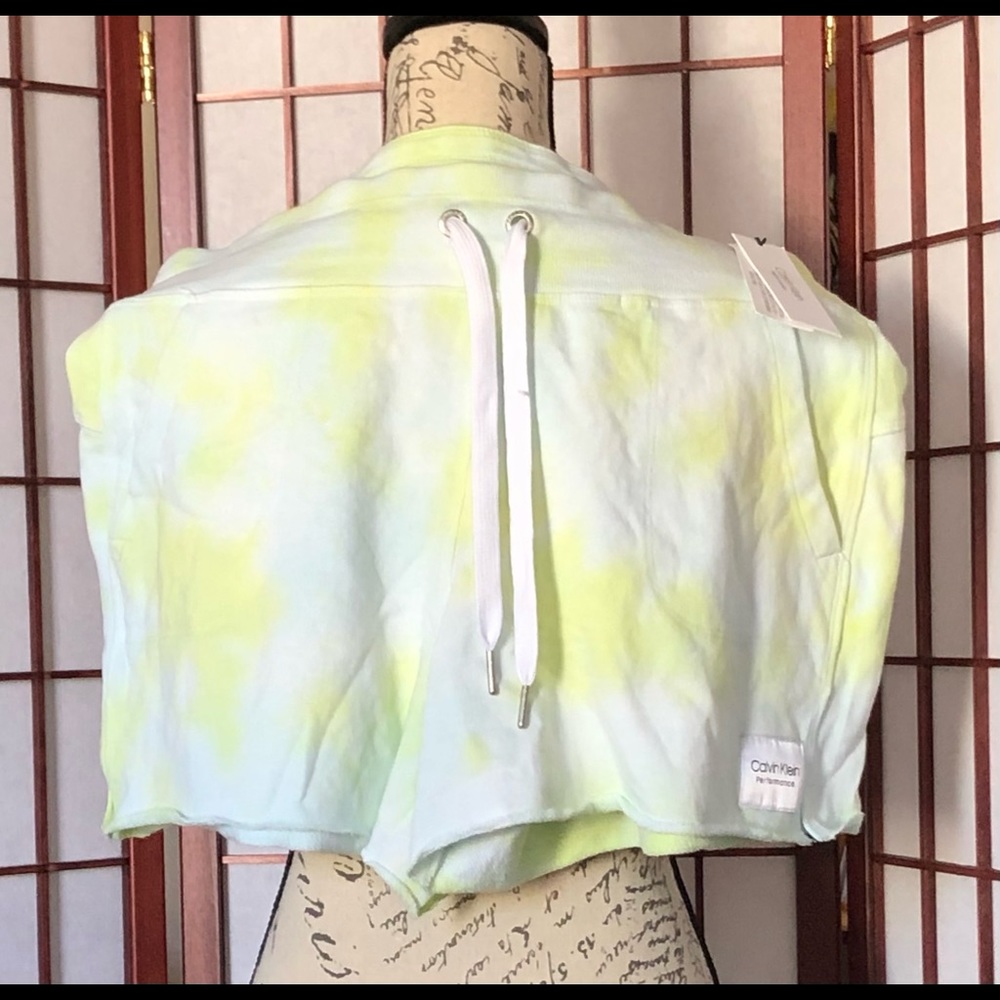 Calvin Klein Performance Tie-Dyed French Terry Shorts